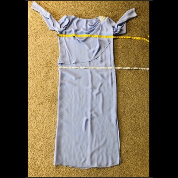 Vintage Talk to Me Jambrusco Dress Size L Embellished Rhinestones Pearls - Picture 8 of 14